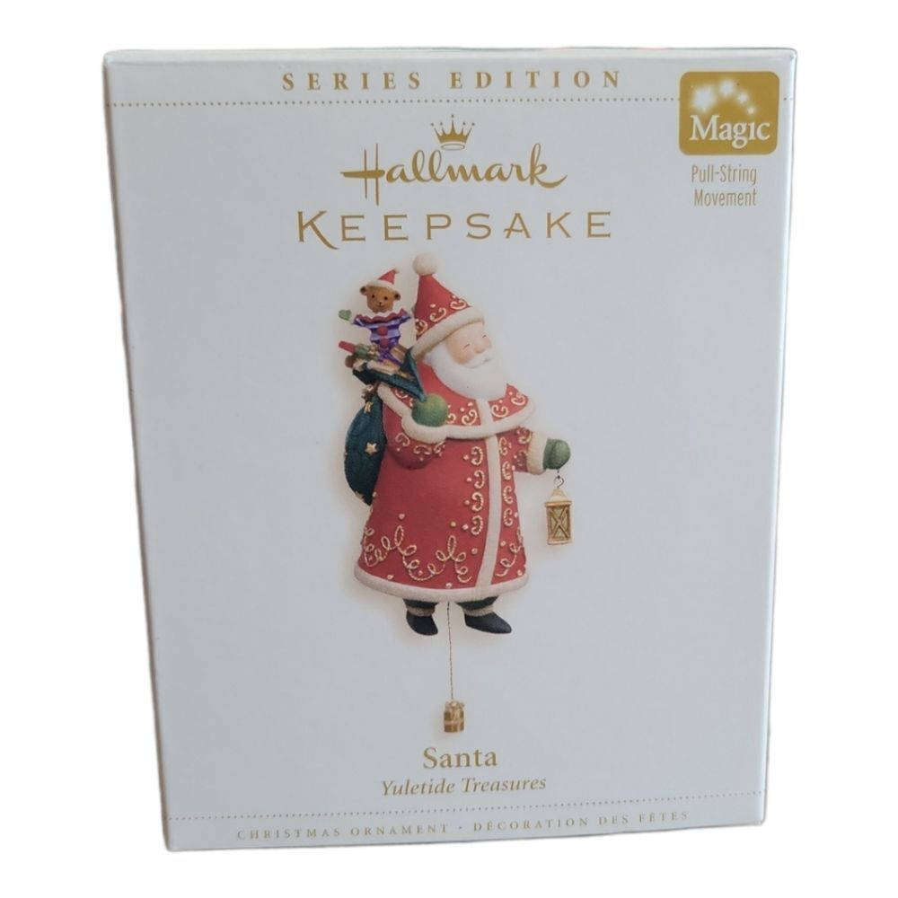 Hallmark Keepsake Santa Yuletide Treasure Ornament+ 2006
